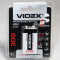 ак. Videx 6HR61 "крона" Ni-MH 300 mAh, 9V (12)(96)