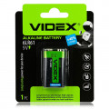 бат. Videx 6LR61/6LF22 alkaline "крона" (12)(96) blister