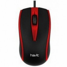 Миша Havit HV-MS871, USB, red