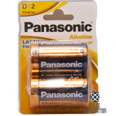 бат. Panasonic Alkaline Power LR20 *2 (24)(240)