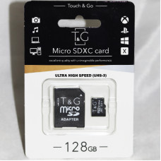 T&G micro SD XC UHS-3 card 128 GB blister