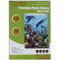 Crystal 115 g ,глянець, А4 самоклеюча * 50 л. (30)