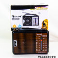 Радіо Golon RX-608 ACW(AM/FM/TV/ SW1-2, 3W, 220V, 2*R20)(40) black-brown