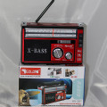 Радіо Golon RX-381 (MP3,3W, microSD, USB, LED ліхтар, 220V, 2*R20)(36) black-red Радіо Golon RX-381 (MP3,3W, microSD, USB, LED ліхтар, 220V, 2*R20)(36) black-red