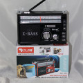 Радіо Golon RX-381 (MP3,3W, microSD, USB, LED ліхтар, 220V, 2*R20)(36) black Радіо Golon RX-381 (MP3,3W, microSD, USB, LED ліхтар, 220V, 2*R20)(36) black