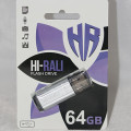 Hi-Rali Stark 64 Gb USB 2.0 Silver