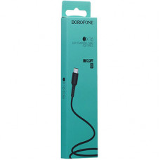 Кабель Borofone BX16 Type-C to USB 2.0 AF, 1m, (коробка) black