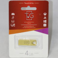 T&G 117 4 Gb USB 2.0 Metal Gold