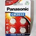 бат. Panasonic CR 2032 *4 (48)(480)