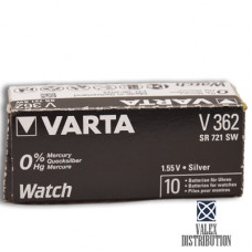 бат. Varta V362/ AG11 Silver Oxide (10)(100) blister