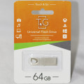 T&G 117 64 Gb USB 2.0 Metal Silver