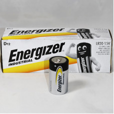 бат. Energizer Industrial LR20 (12)(72) без блістеру