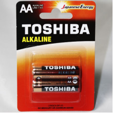 бат. Toshiba Economy Alkaline LR06 *2 (24)(288), red