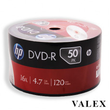 HP DVD -R, 4,7 Gb, 16* bulk (50)(600)