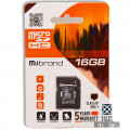 Mibrand micro SD HC UHS-1 card 16 GB blister