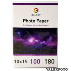 Galaxy 180 g, глянец, 10*15 односторонняя * 100 л. (48)