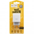 МЗП Hoco C72A Glorious (2,1 A, 10.5 W, 1*USB) blister, white