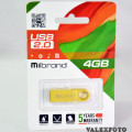 Mibrand Puma USB Flash 4 Gb USB 2.0 Metal Gold