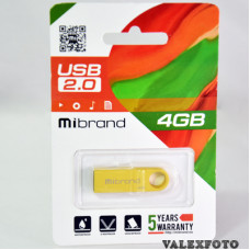 Mibrand Puma USB Flash 4 Gb USB 2.0 Metal Gold