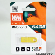 Mibrand Puma USB Flash 64 Gb USB 2.0 Metal Gold