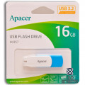 Apacer USB Flash AH357 16 Gb USB 3.1 White-blue