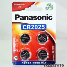 бат. Panasonic CR 2025 *4 (48)