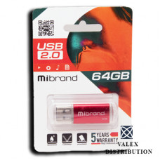 Mibrand Cougar USB Flash 64 Gb USB 2.0 Red