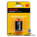 бат. Kodak XtraLife 6LR61 alkaline "крона" (10)(200)