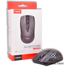 Миша Havit HV-MS858GT, USB (бездротова, 2.4 GHz, 1*AA)(40) black