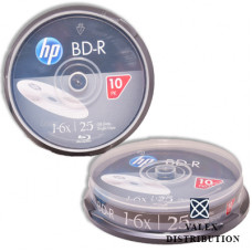 HP BD-R, 25 Gb, 6* box (10)(100)