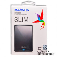 A-data 2,5" External Hard Drive HV620S PHD 5 Tb  Slim USB 3.1 Black