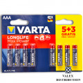 бат. Varta Longlife Max Power LR03 *8 (160)