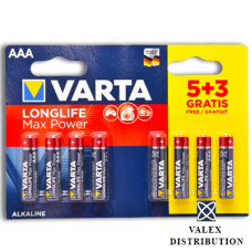 бат. Varta Longlife Max Power LR03 *8 (160)