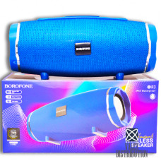 Портативна колонка Borofone BR3 Rich (10W, FM, microSD, USB, bluetooth, aux, mic.) blue