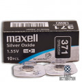 бат. Maxell AG6 (SR920SW/371/370/LR921) Silver Oxide, 1.55 V (10)(100)