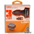 АЗУ Moxom MX-VC01 (2,4 A, 3*USB, кабель Lightning)(коробка) black