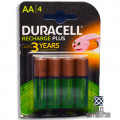 ак. Duracell Plus HR06 *4 Ni-MH 1300 mAh (40)