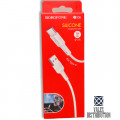 Кабель Borofone BX30 Type-C to USB 2.0 AF, 1m, (коробка) white